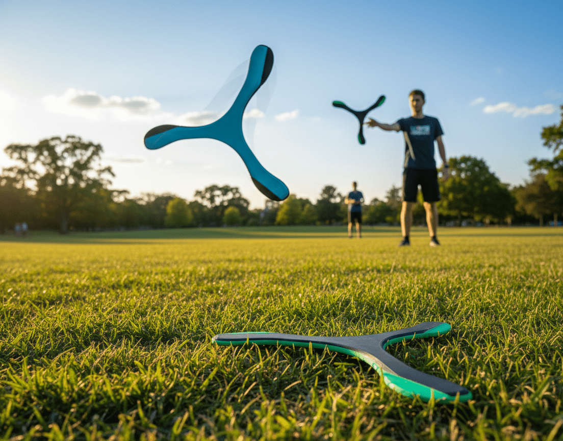 Aerodynamischer Koawing Bumerang – High-Performance Wurfsport-Gadget – Robust – Outdoor Spielzeug für Park & Strand