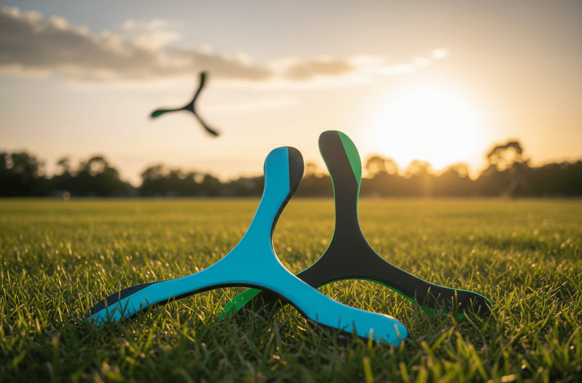 Aerodynamischer Koawing Bumerang – High-Performance Wurfsport-Gadget – Robust – Outdoor Spielzeug für Park & Strand
