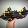 train Zurück in die Zukunft Fanart – Lokomotive Modellbau Set, Geschenk für Männer & Bastler - Time Train Bausatz BTTF – 3D Druck Steampunk Zug DIY