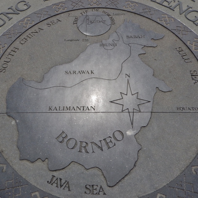 Borneo Map