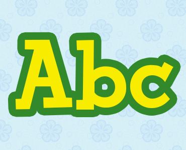 Molde de Letras e Números Estilo Backyardigans