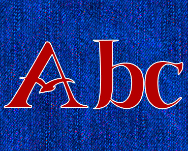 Molde de Letras Estilo Marítimo com Números