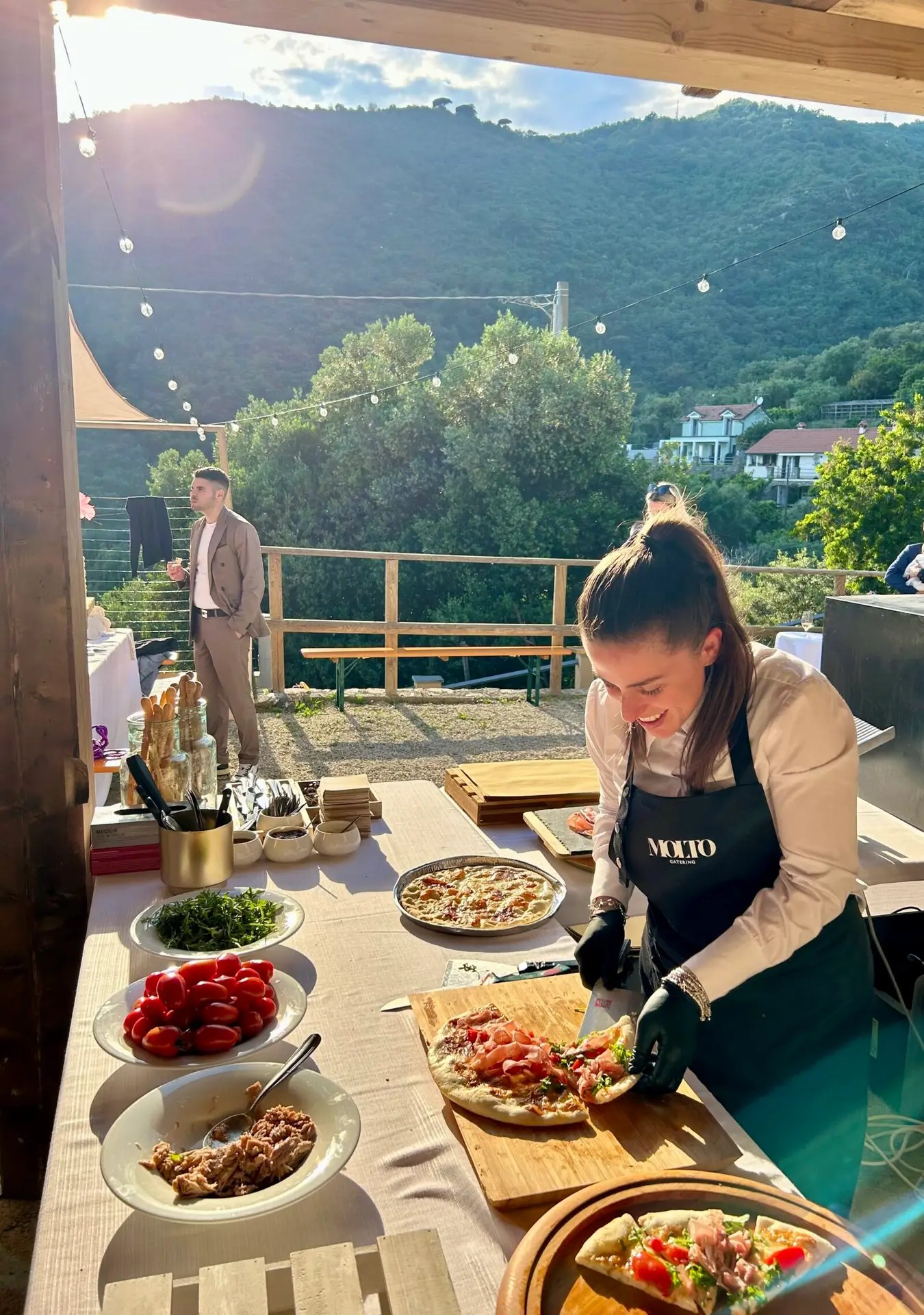 evento molto catering Alassio - battesimo