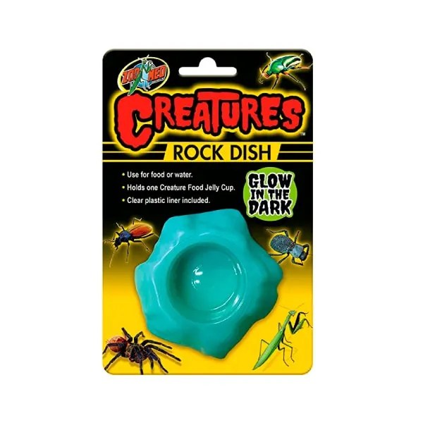 ZOOMED CREATURES ROCK DISH