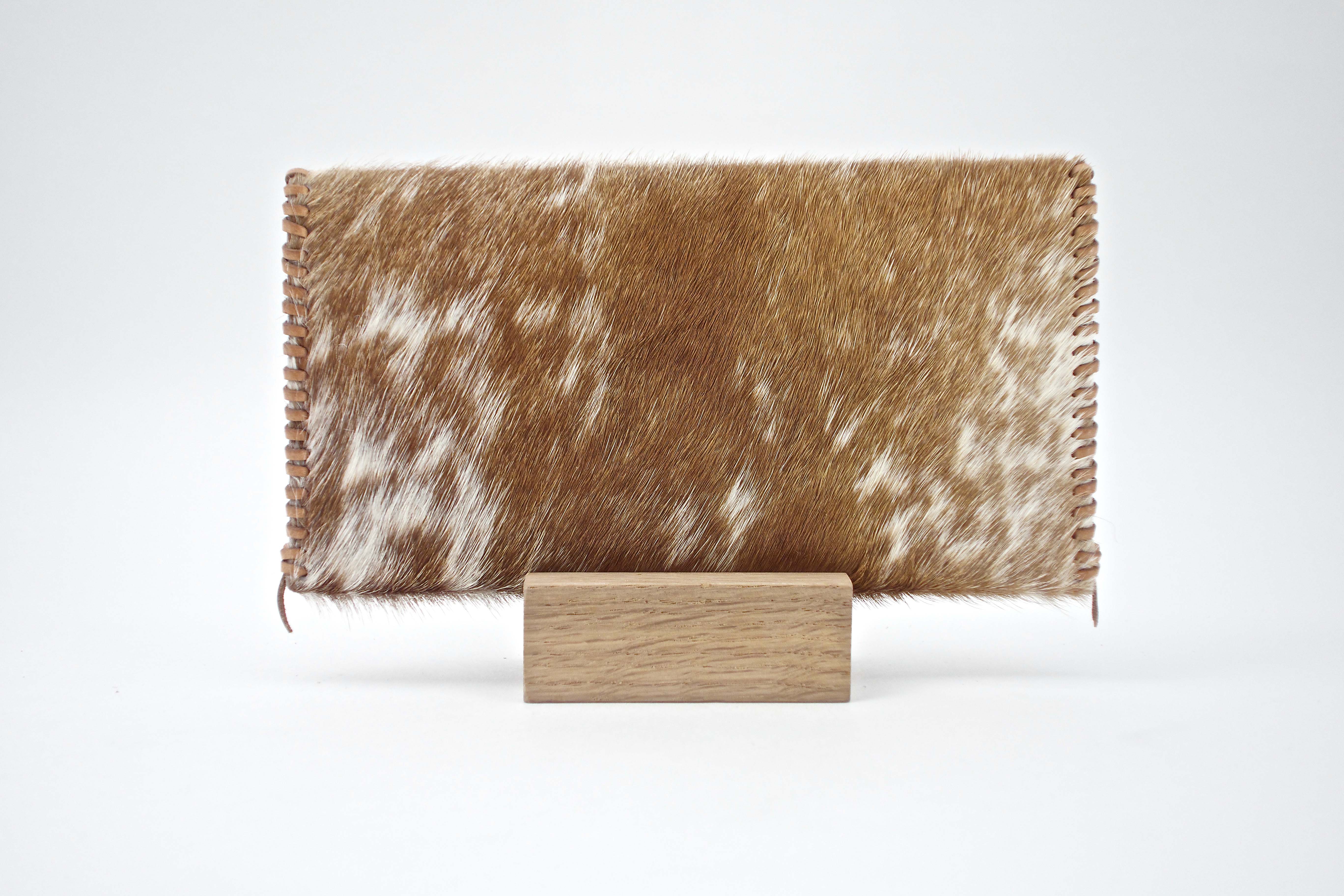 Hair on hide wallet