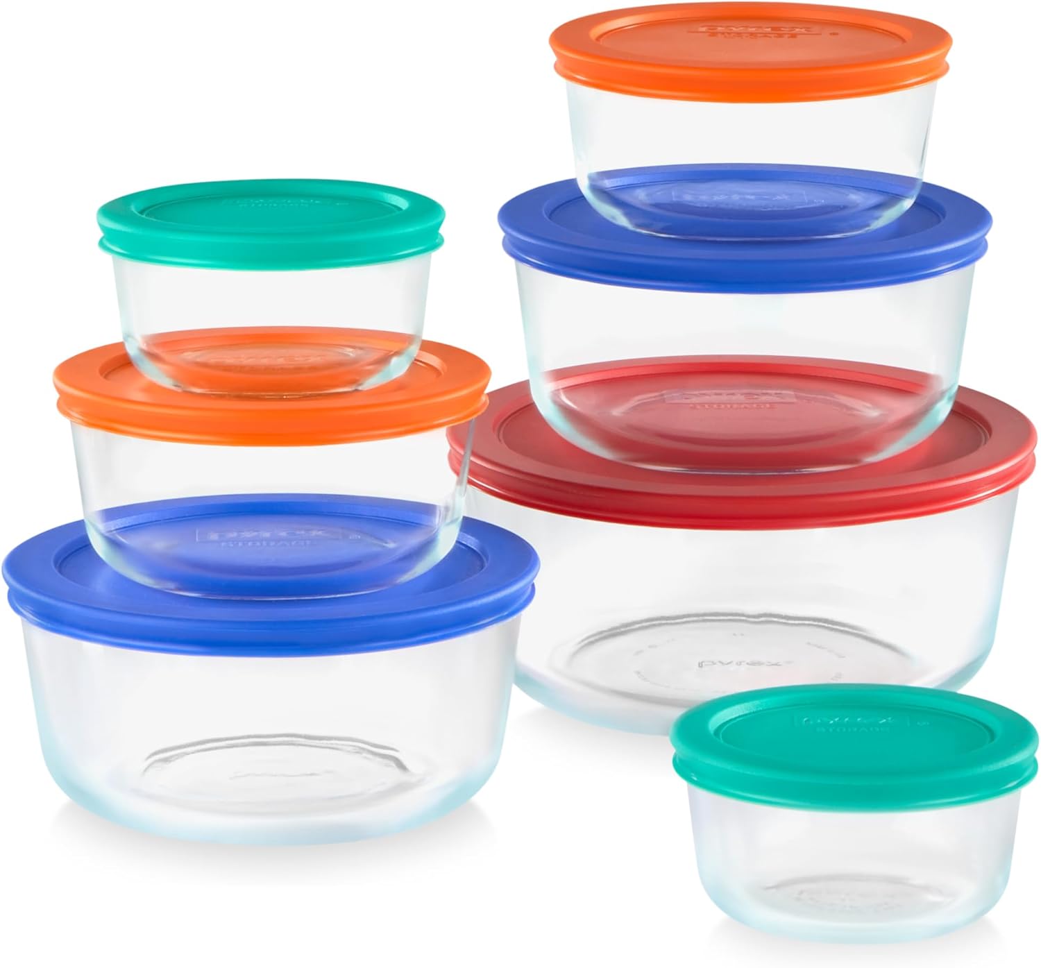 Pyrex Simply Store 7-Pack Glass Set