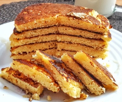 Coconut Flour fluffy pancakes are low carb, keto and sugar-free. Easy and quick to make, really is the best healthy breakfast!