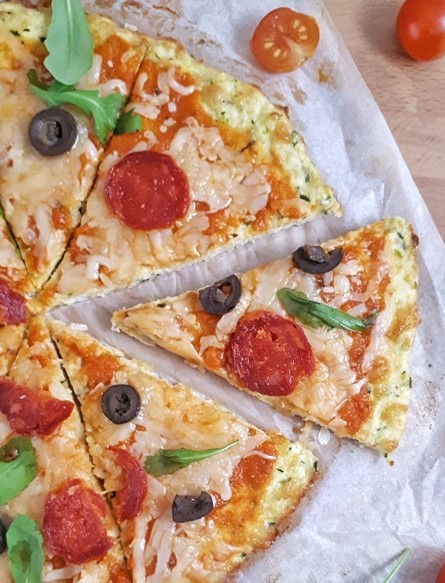 This Zucchini Pizza Crust is grain-free, gluten-free, and also keto-friendly. A healthier and delicious low carb option that the entire family will go crazy for!!