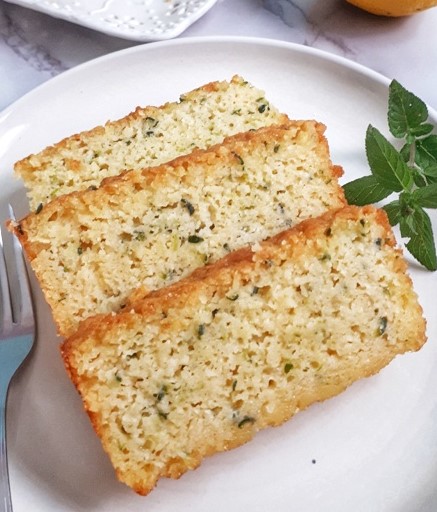 This easy keto low carb zucchini lemon bread recipe is sweet & incredibly moist. You’ll love the light and refreshing lemon taste this bread has!