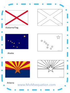 Flowers coloring pages (find many of the state flowers, but without the information written on the page) dltk's countries and cultures activities for kids (crafts, coloring, recipes and more) mojave desert habitat facts and coloring pages (information, worksheets, and activities) United States Flags Coloring Pages Free Printables Mom Sequation
