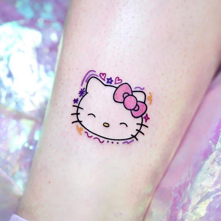 Hello kitty tattoo ideas photos