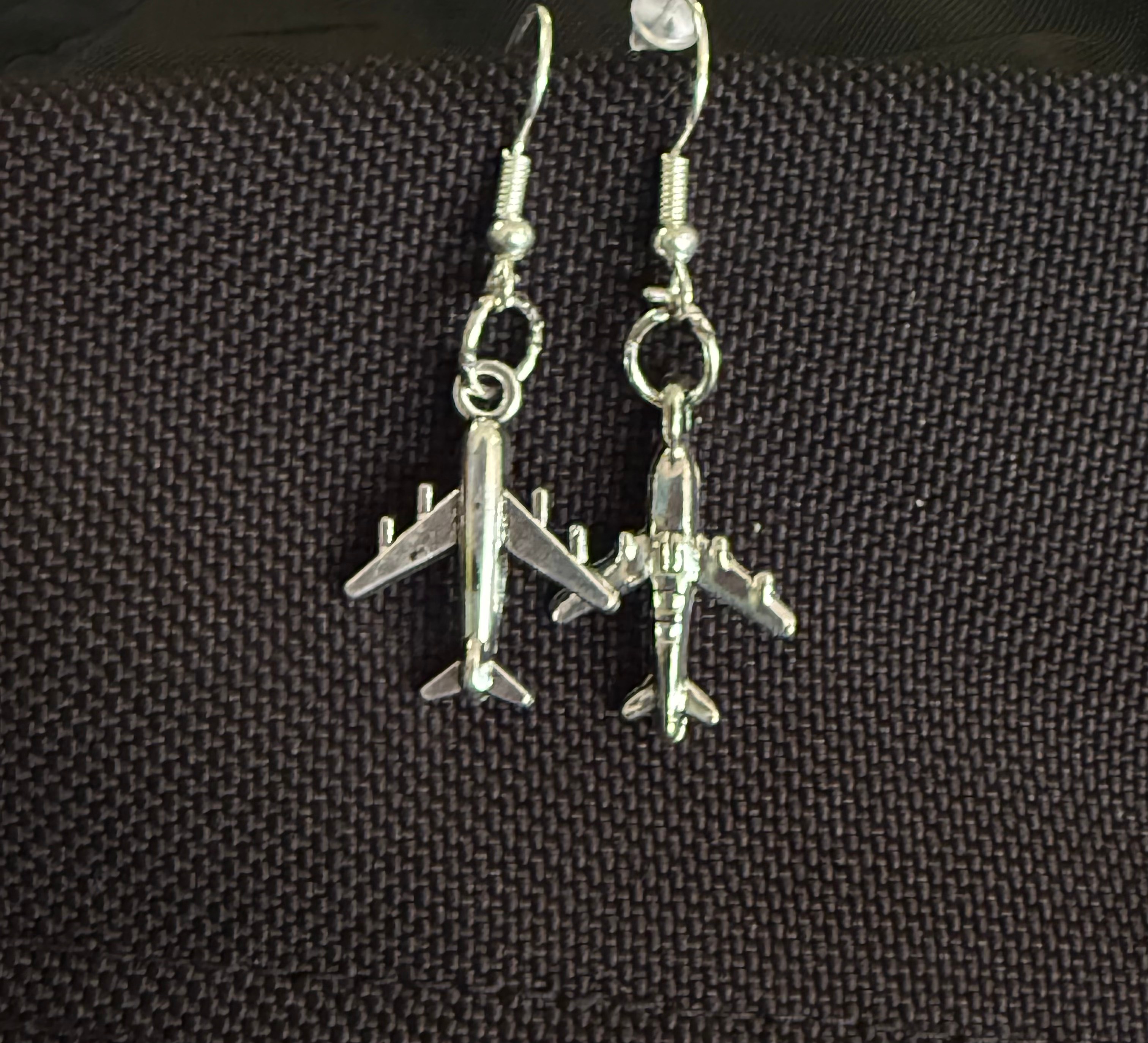 Airplane earrings