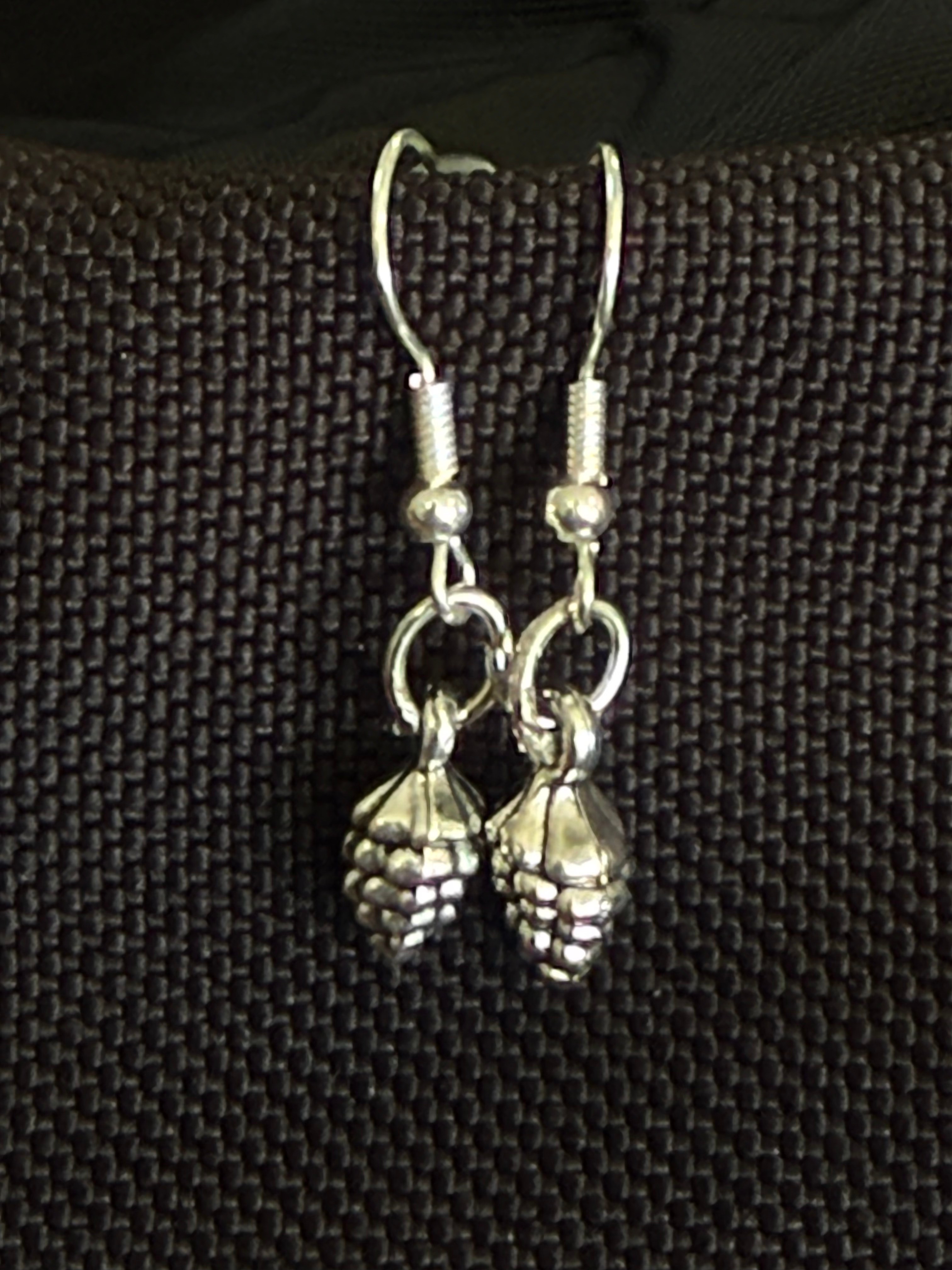 Pinecone earrings 
