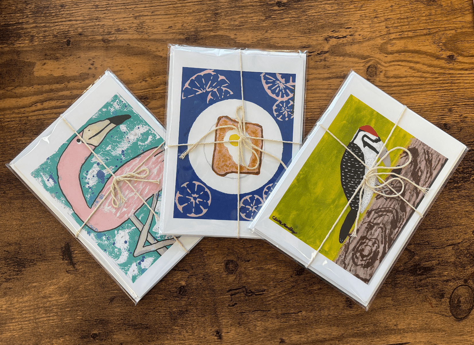 Postcards - set of 3 