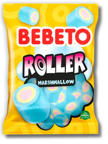 Marshmallow Halal Bebeto Roller 60g