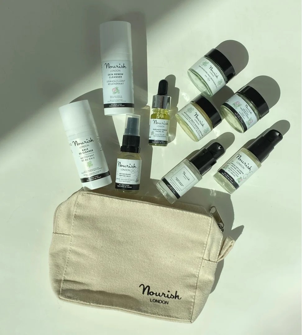 Nourish London, skincare, organic