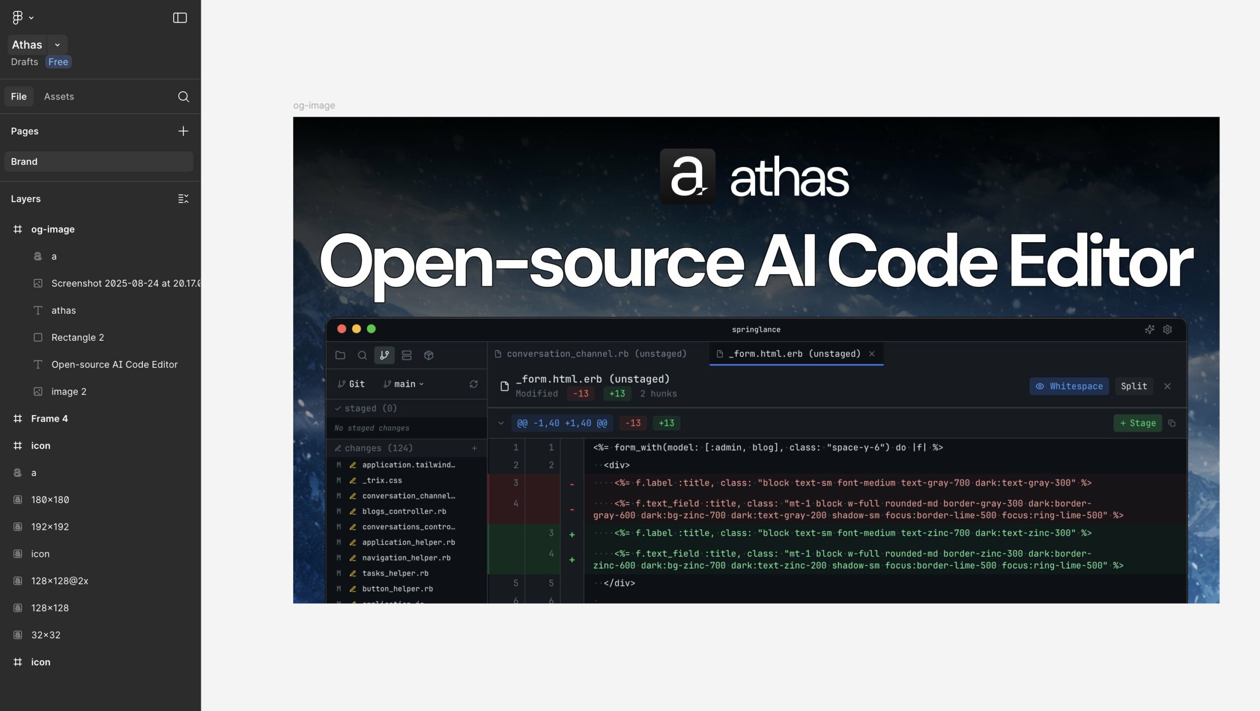 Athas : Un éditeur de code léger et moderne