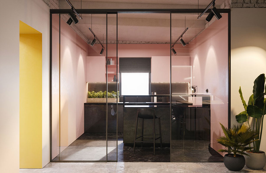 Cucina rosa, idee per un arredamento chic - Casa Allweb360