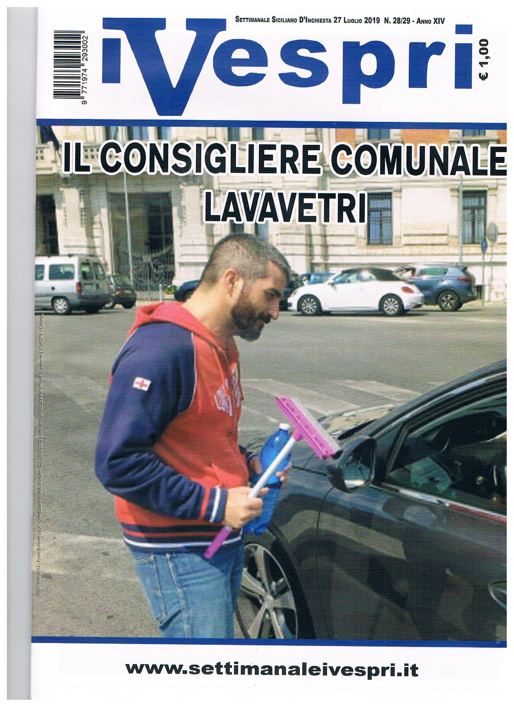 Il mitico Consigliere lavavetri contesta la nomina di Principato al V.E.