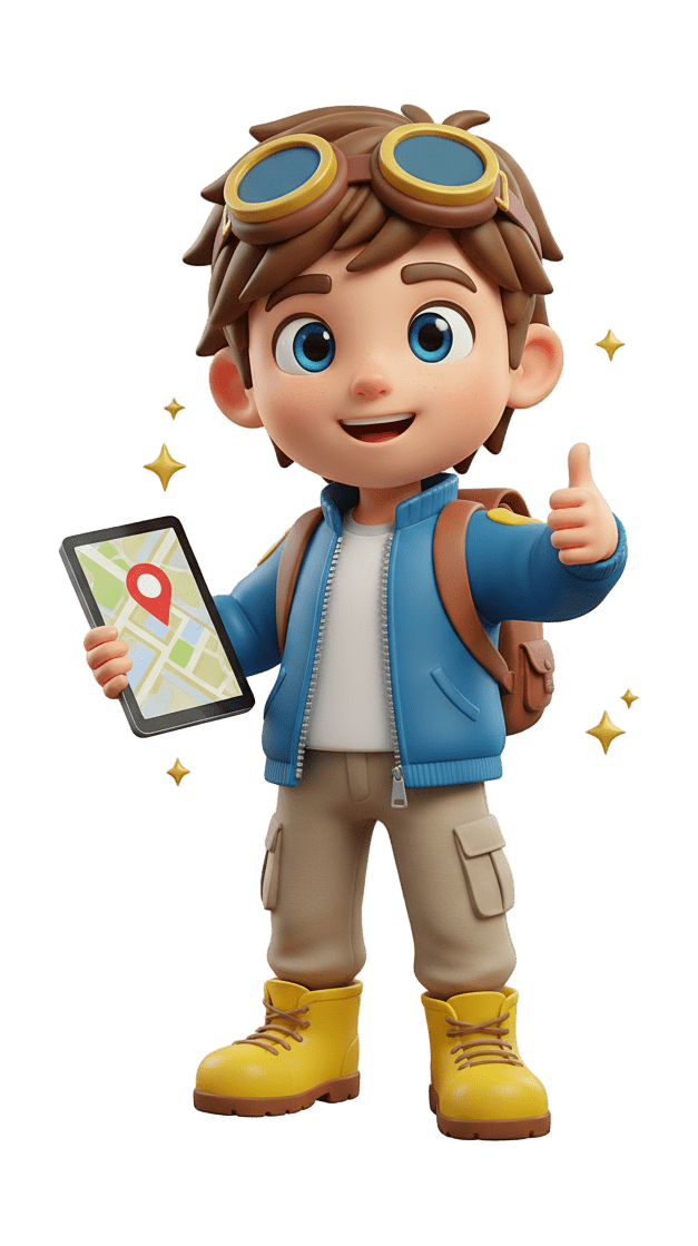 Mondosol explorer mascot