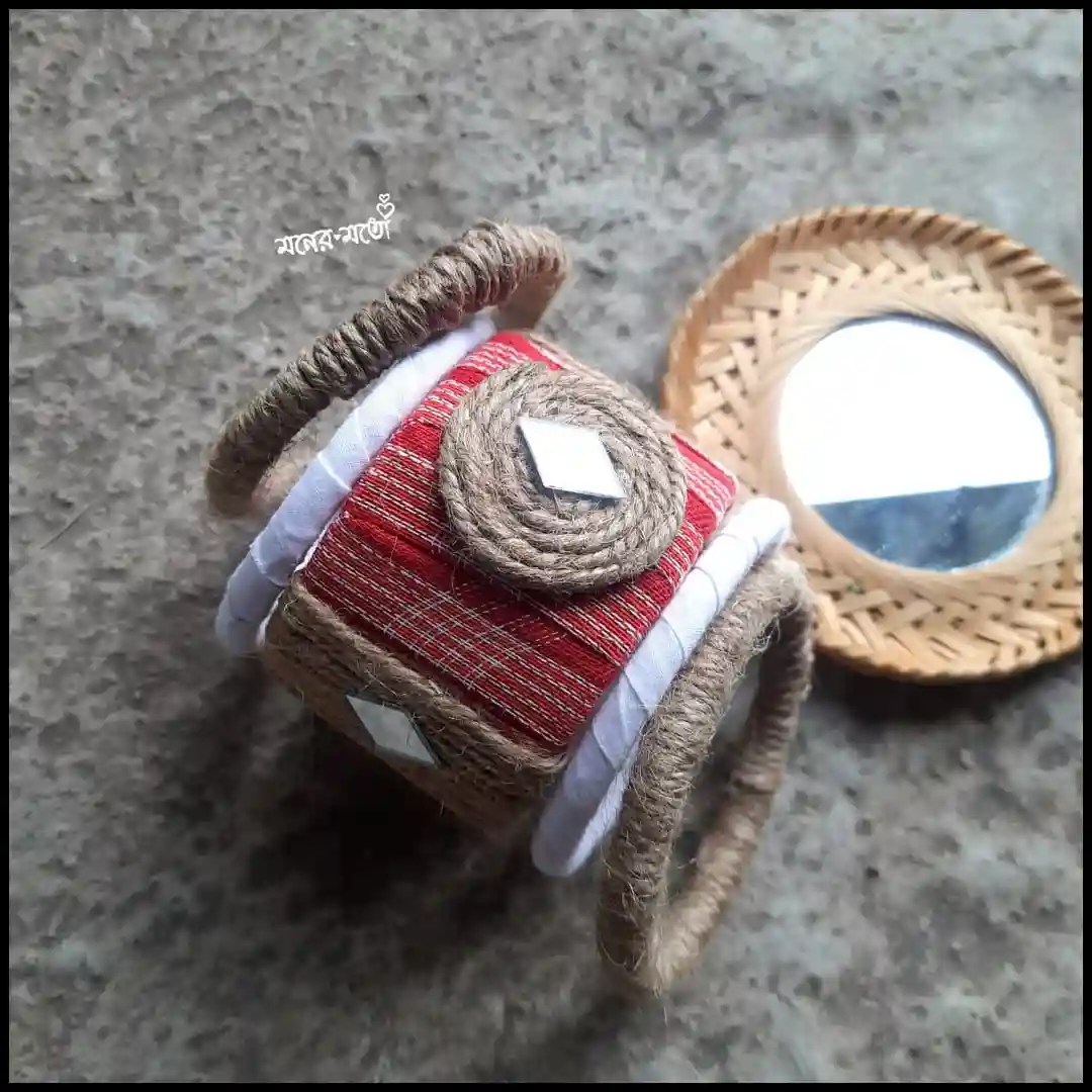 Handmade Fabric Bangles Combo 1 Handmade Fabric Bangles Combo