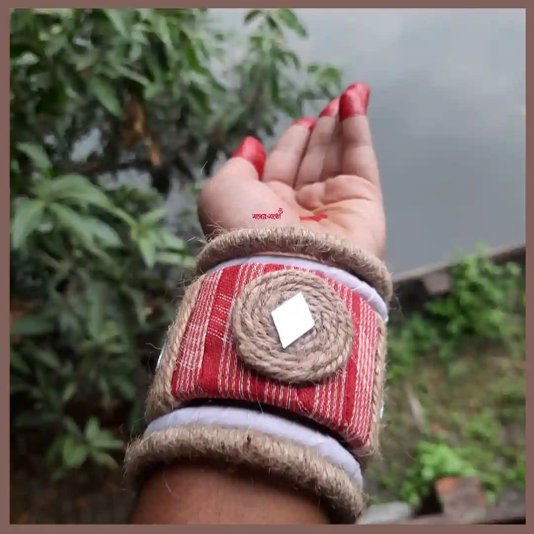 Handmade Fabric Bangles Combo