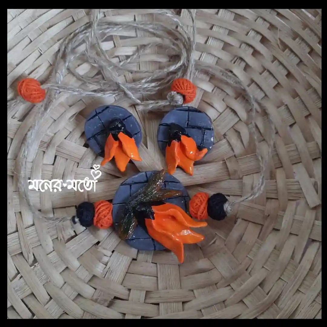 Terracotta Palash Chocker Set