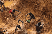 Not even gold miners themselves like mining gold much