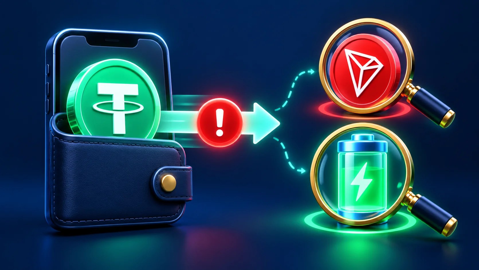 TRC20 USDT 있는데 전송 안 될 때 TRX와 에너지 확인 순서