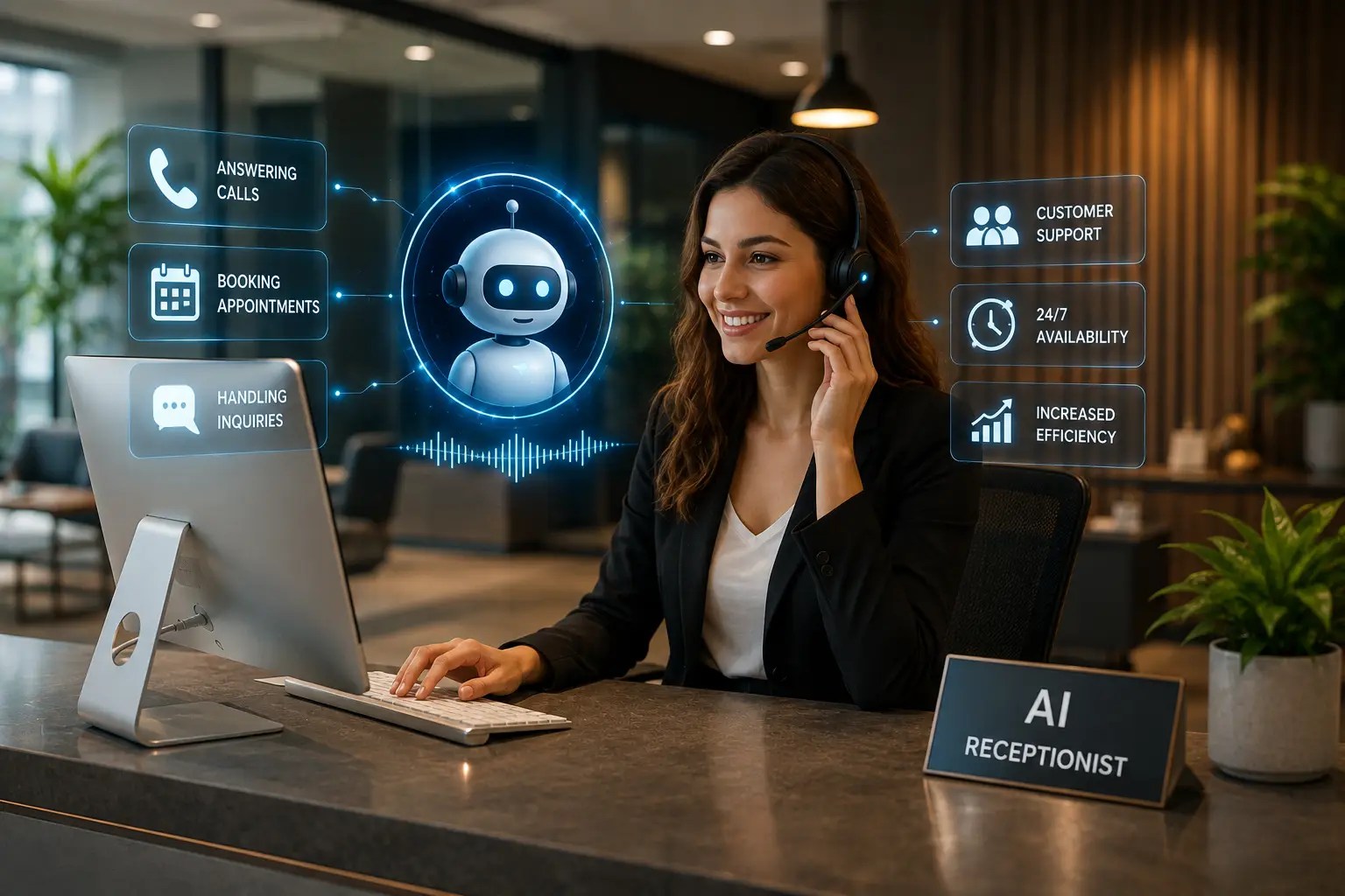 AI RECEPTIONIST BUSINESS