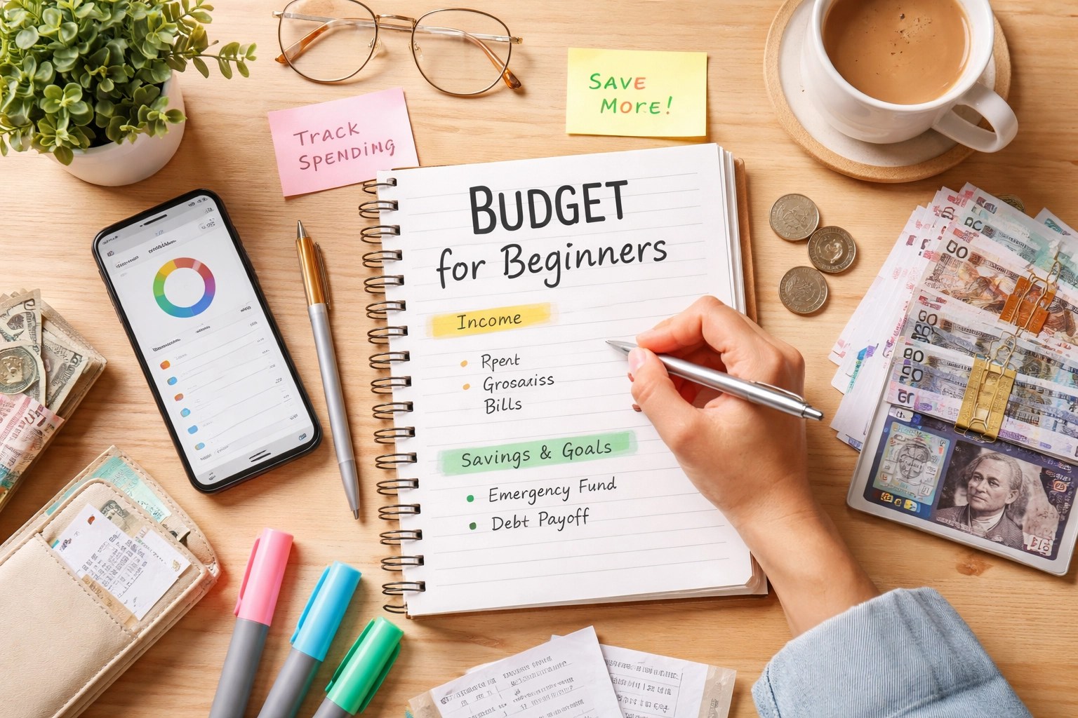 Beginner Budgeting Guide: Simple Step-by-Step Plan to Manage Your Money