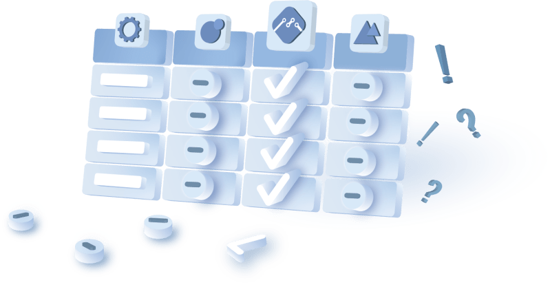 Mongoose Comparison - Mobile Minimal Illustrations for Desktop