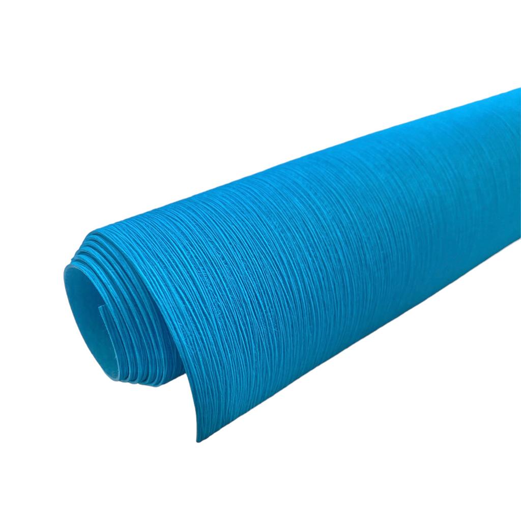 ecopiel azul turquesa tex rayas