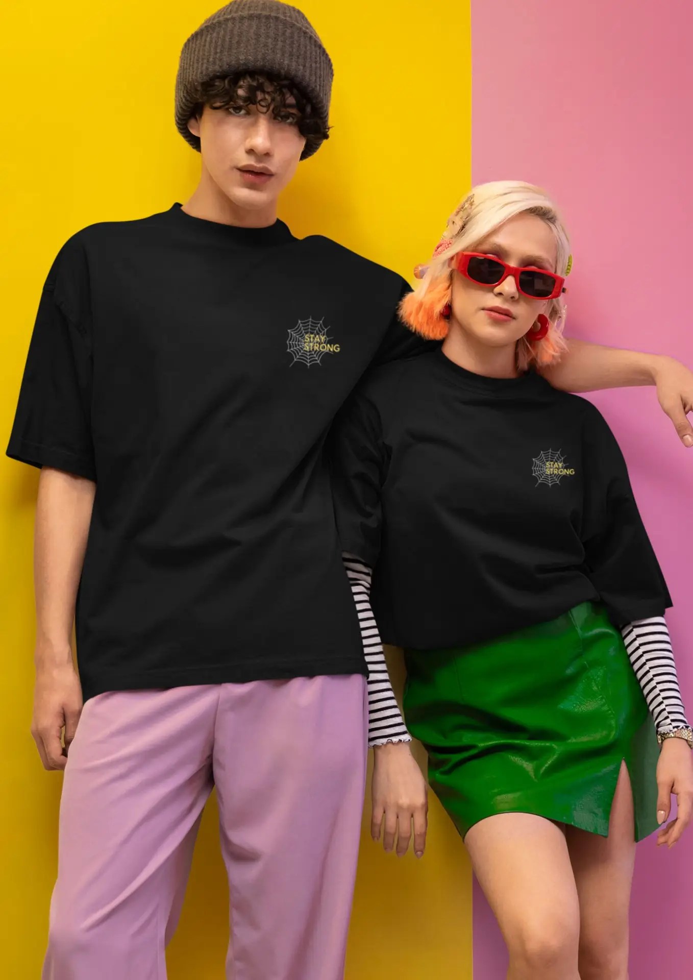 STAYSTRNG - Oversized t-shirt