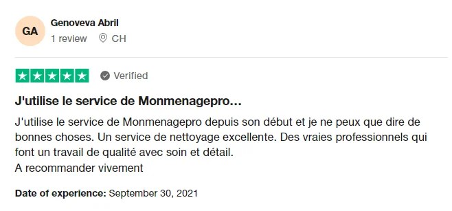 Nettoyage de fin de bail