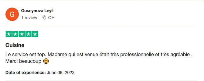 Nettoyage de fin de bail