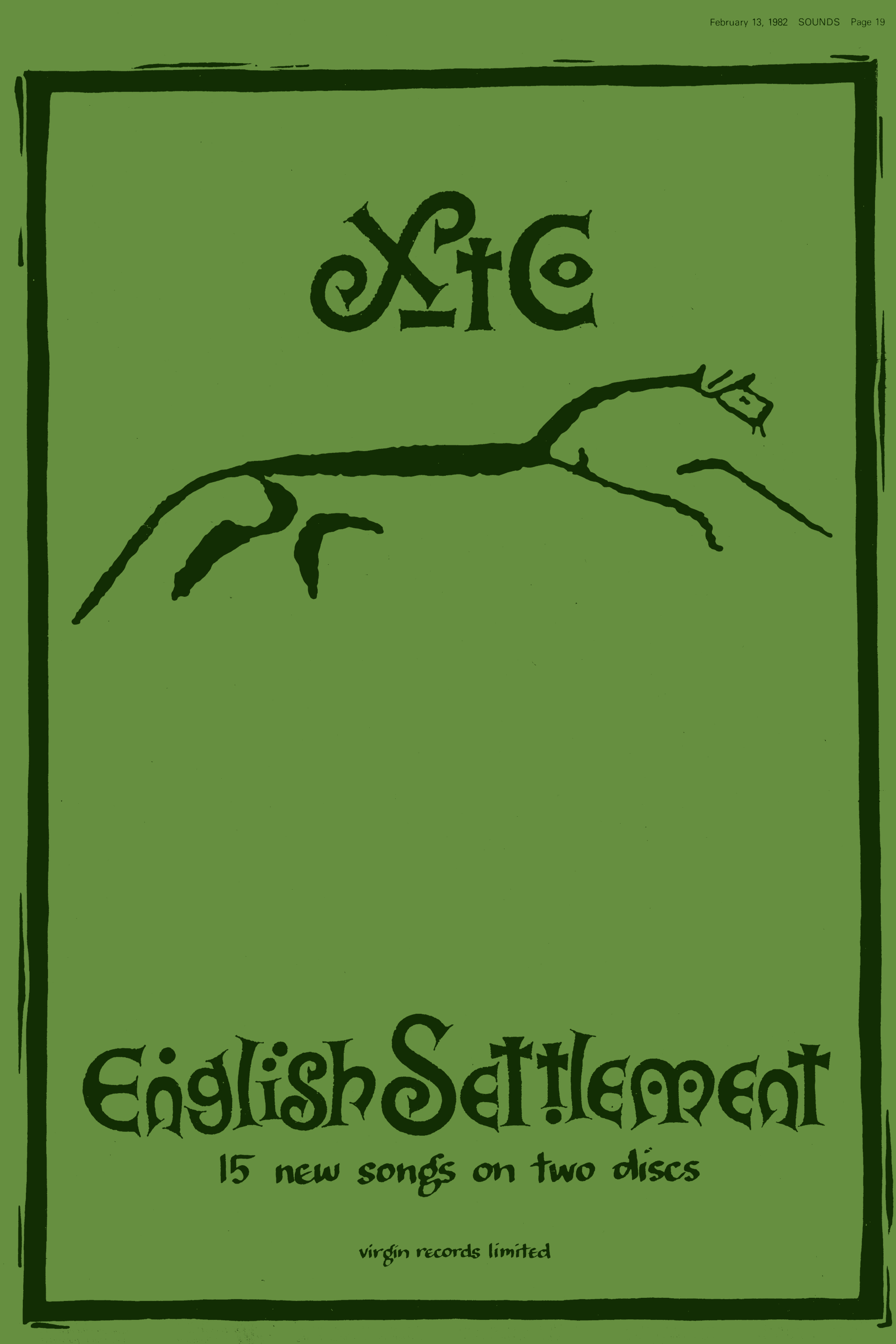 XTC | English Settlement | (Virgin) 1982