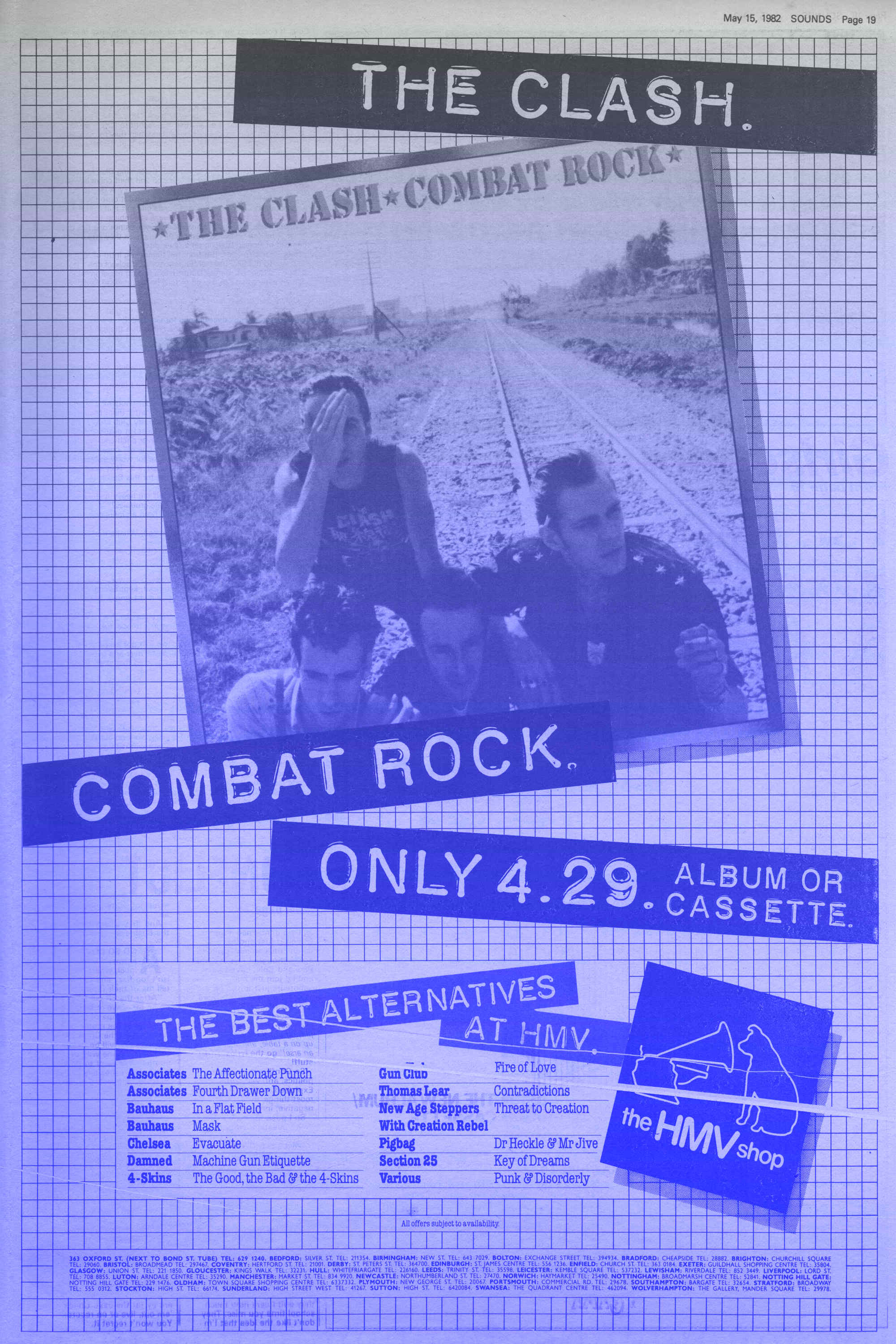 The Clash | Combat Rock | (CBS) 1982