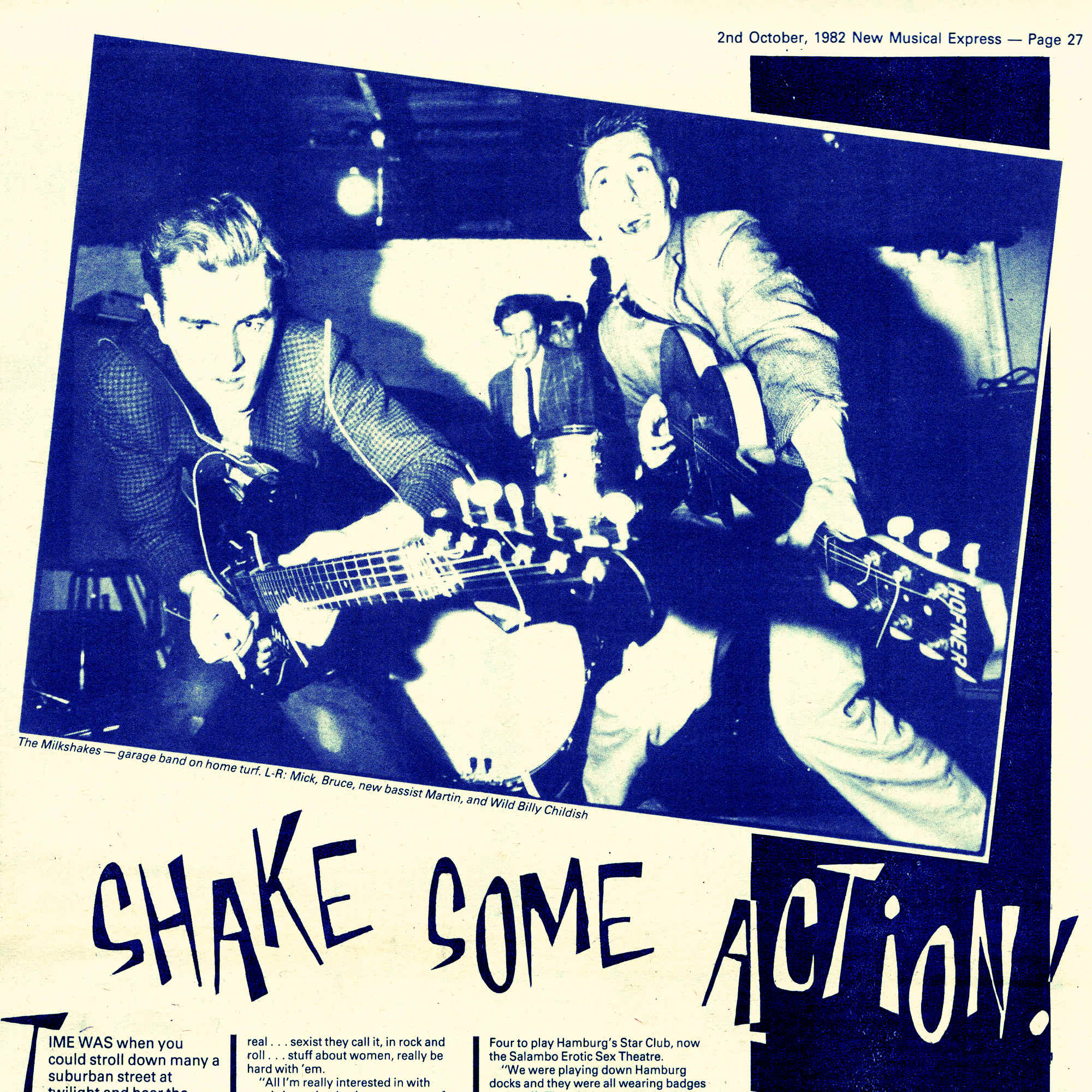 The Milkshakes | Shake Some Action