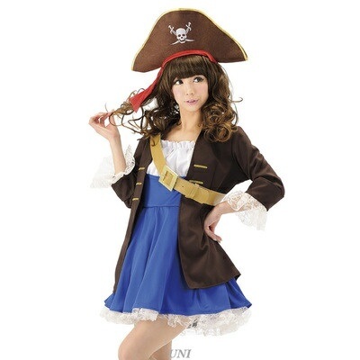 パイレーツレディ【コスプレ 衣装 ハロウィン 仮装 コスチューム 海賊