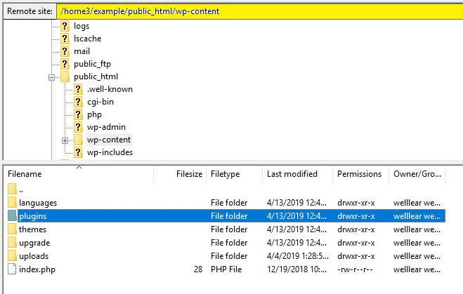 · in the list of tables, click on the table name that ends with  . Deactivate Installed Plugins In Wordpress