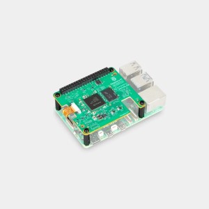 AI HAT+2 pour Raspberry Pi 5, carte électronique vue en angle avec connecteur GPIO et puce