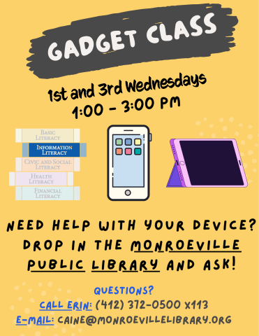Drop in Gadget Class