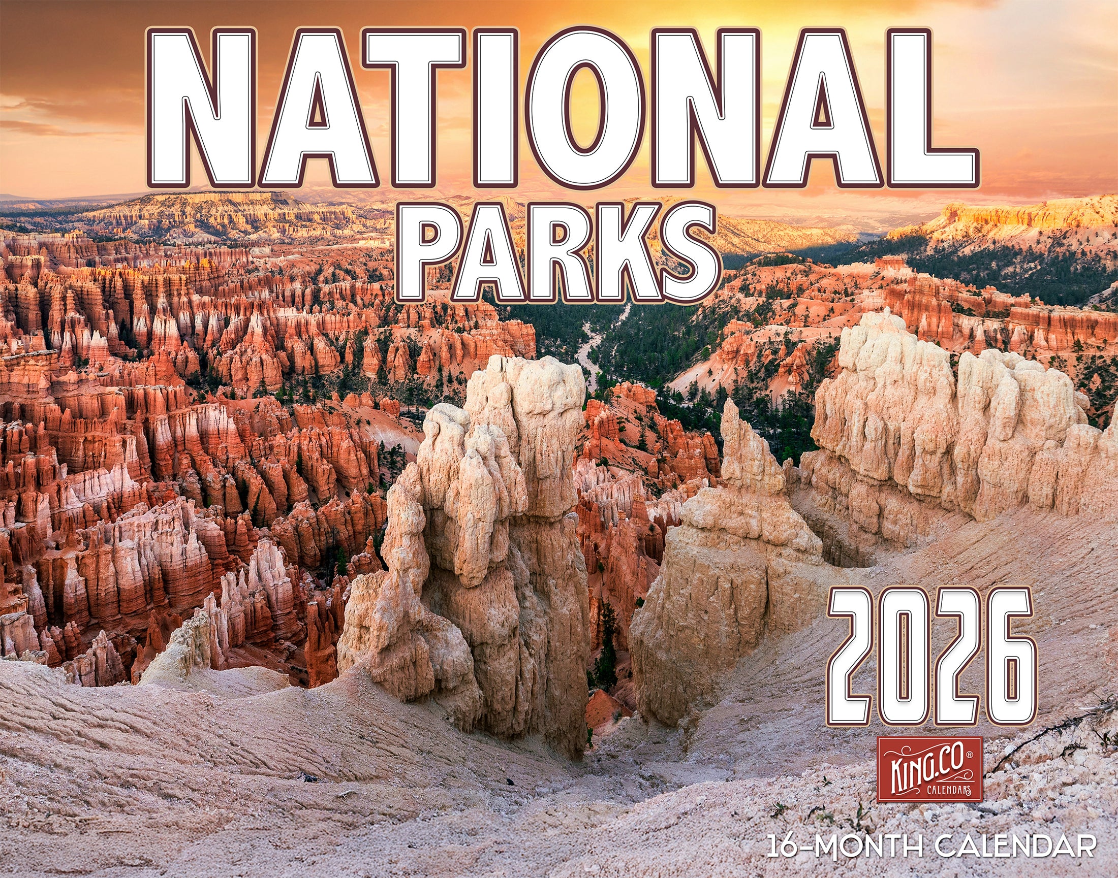 2026 National Parks Wall Calendar Iconic American Landscapes The 2026 NP 01 
