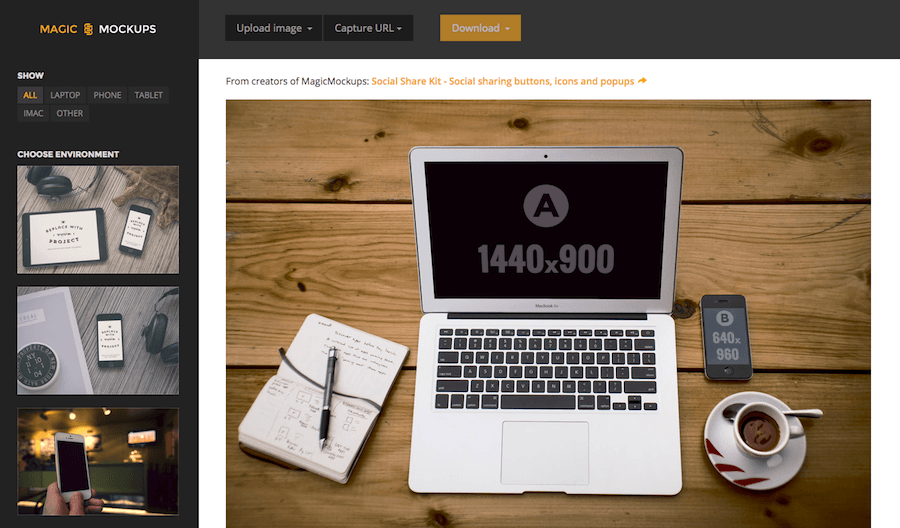 Free and simple screenshots device mockups generator. How To Create A Realistic Mockup Using Free Mockup Generators