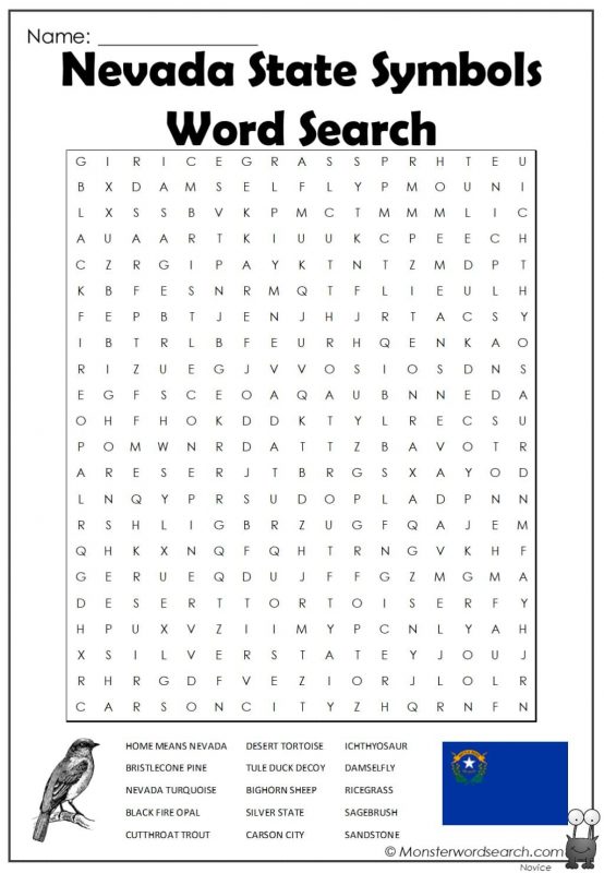 usa archives monster word search