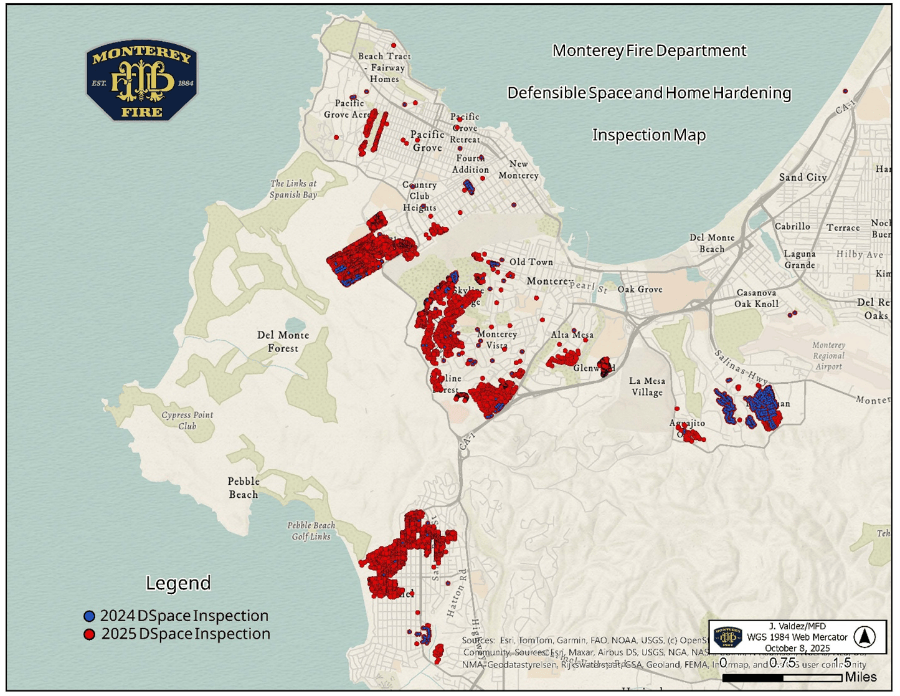 City Of Monterey CA DSI Map Update Map Web 