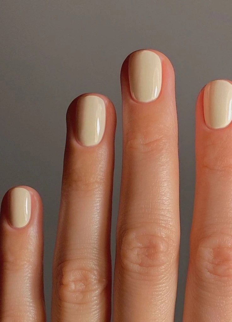 Butter Yellow Polish one of the nail trends of 2025