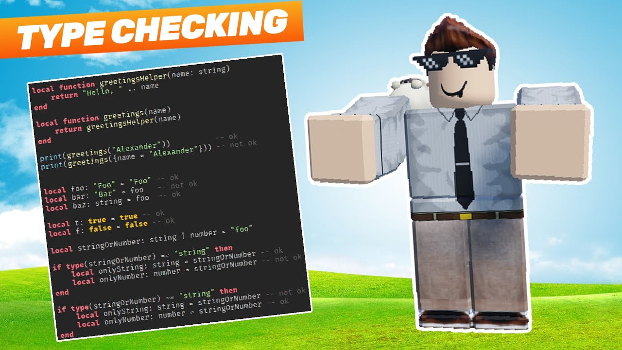 Lessons MonzterDev Start Using Type Checking In Roblox Roblox Development Tips 