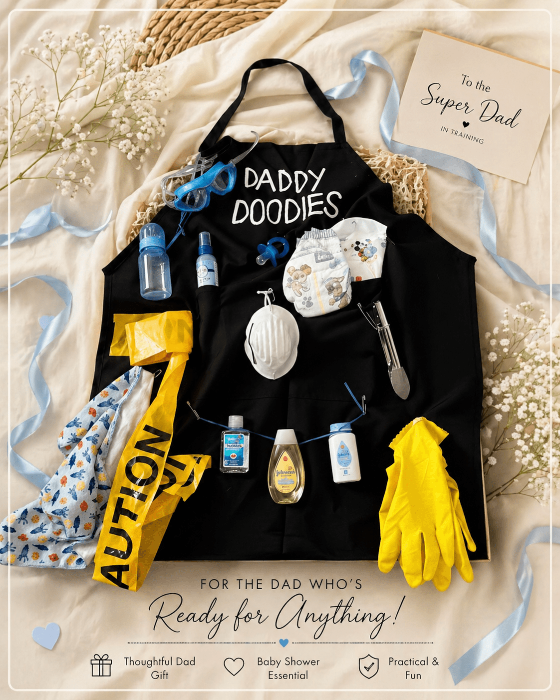 Moomentss Dad-to-Be Baby Shower Gift Box First-Time Dad Gift Hamper | New Dad Essentials